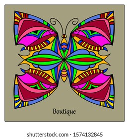 Butterfly, beauty vector design images