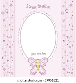 butterfly birthday card