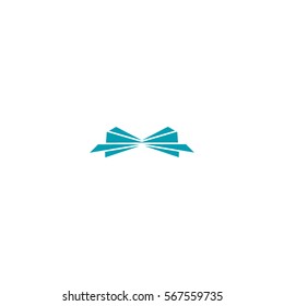 butterfly, bow, icon