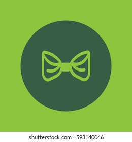 butterfly, bow, icon