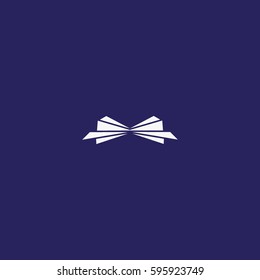 butterfly, bow, icon