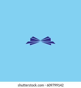 butterfly, bow, icon