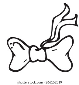 Butterfly Bow Tie Doodle
