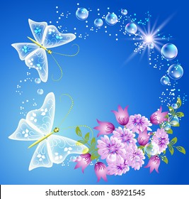 bubble butterfly