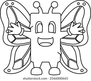 Butterfly Butter Animal Vector Graphic Art Illustration