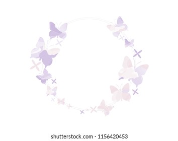 Butterfly and card