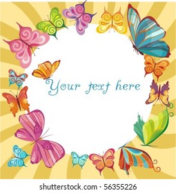 butterfly card
