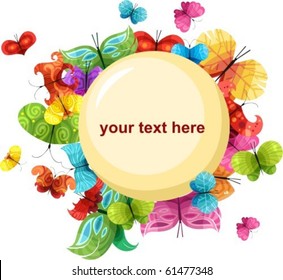 butterfly card