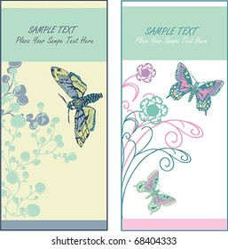 butterfly card set