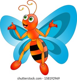 Butterfly cartoon