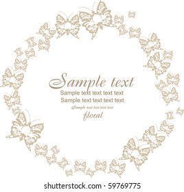 butterfly circle