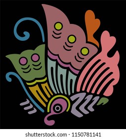 Butterfly classic Pattern In Vector