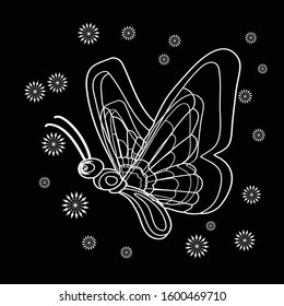 Butterfly  clip art.in the graphic arts,refers to pre-made images used to illustrate any medium. clip art 