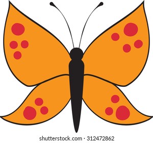 Butterfly - Clip Art - Vector - Illustration