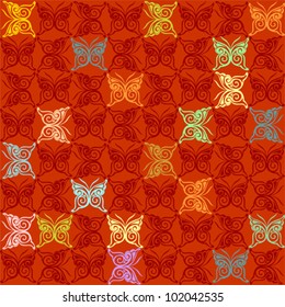 Butterfly Color Background