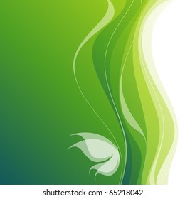 Butterfly. Colorful vector background. (eps8)