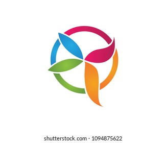 Butterfly conceptual simple, colorful icon. Logo. Vector illustration
