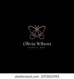  Butterfly conceptual simple icon. Logo. Vector illustration
