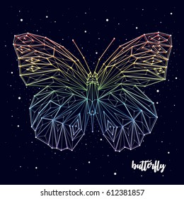 butterfly constellation vector