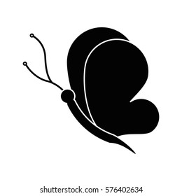 butterfly decoration celebration women day pictogram