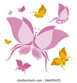 Butterfly design 