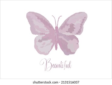 butterfly design hand drawn design 