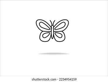butterfly design hand drawn design