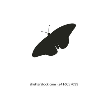 Butterfly design hand drawn positive. Margarita mariposa stationery, mug, t shirt, phone case design and vector.