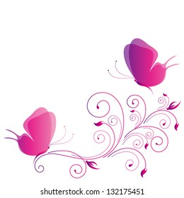 butterfly design vector