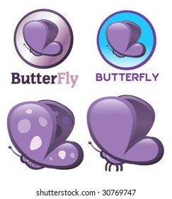 Butterfly Designs - Vector Illustration
