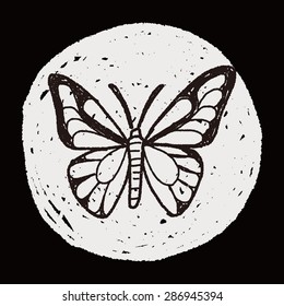 butterfly doodle