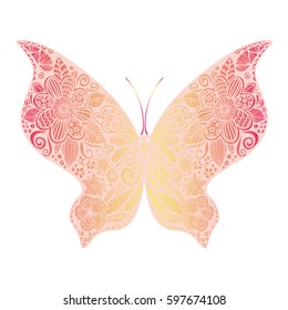 Butterfly doodle
