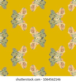 Butterfly doodle seamless pattern zentangle inspired art for new backdrop. Decorative hand drawn background can be used for wallpaper, pattern fills, web page background, surface textures and other