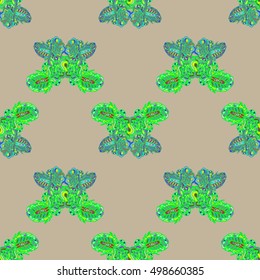 Butterfly doodle seamless pattern zentangle inspired art for new backdrop. Decorative hand drawn background can be used for wallpaper, pattern fills, web page background, surface textures and other