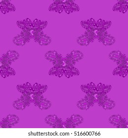 Butterfly doodle seamless pattern zentangle inspired art for new backdrop. Decorative hand drawn background can be used for wallpaper, pattern fills, web page background, surface textures and other