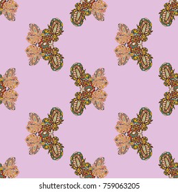 Butterfly doodle seamless pattern zentangle inspired art for new backdrop. Decorative hand drawn background can be used for wallpaper, pattern fills, web page background, surface textures and other