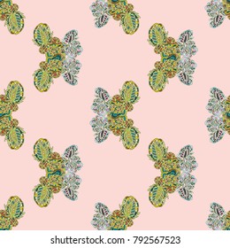 Butterfly doodle seamless pattern zentangle inspired art for new backdrop. Decorative hand drawn background can be used for wallpaper, pattern fills, web page background, surface textures and other