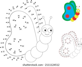 connect the dot coloring pages