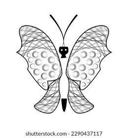   Butterfly  draw coloring for kids , butterfly colour drawing images