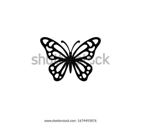 Download Butterfly Emoji Vector Isolated Icon Illustration Stock ...