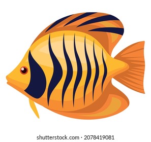 Butterfly Fish Exotic Sealife Icon