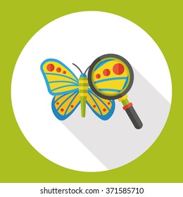 butterfly flat icon