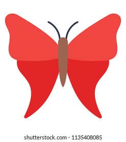 
A butterfly with floral wings like of a bird, icon for birdwing butterfly 
