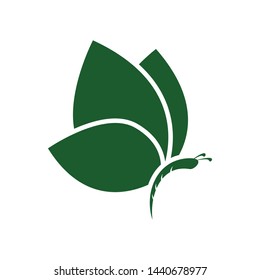 butterfly fly icon template, butterfly design elements