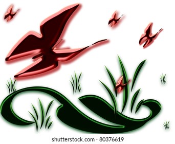 butterfly flying