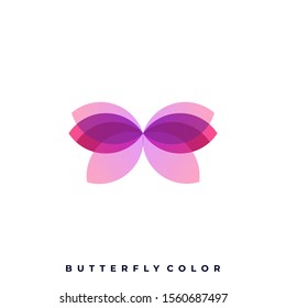 Butterfly Full Color Illustration Vector Template, Suitable for Creative Industry, Multimedia, entertainment, Educations, Shop, spa, beauty cosmetic, beauty salon and any related business.
