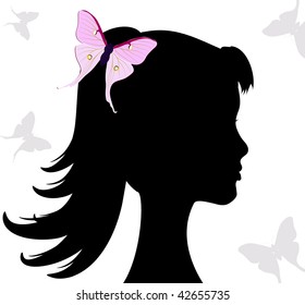 butterfly girl