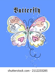 vectores de diseño de tee de giratoria de mariposa