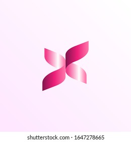 Butterfly Gradient Beautiful Vector Logo