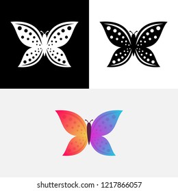 Butterfly Gradient Logo 